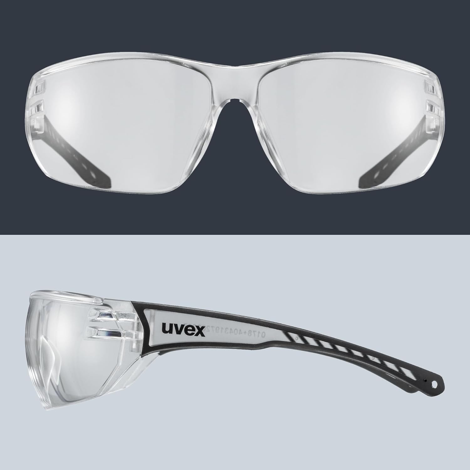 Uvex Sportstyle 204 - Sportbrille Für Damen Und Herren - 100% UVA-, B, C Schutz - Druckfreier Sitz & Perfekter Halt
