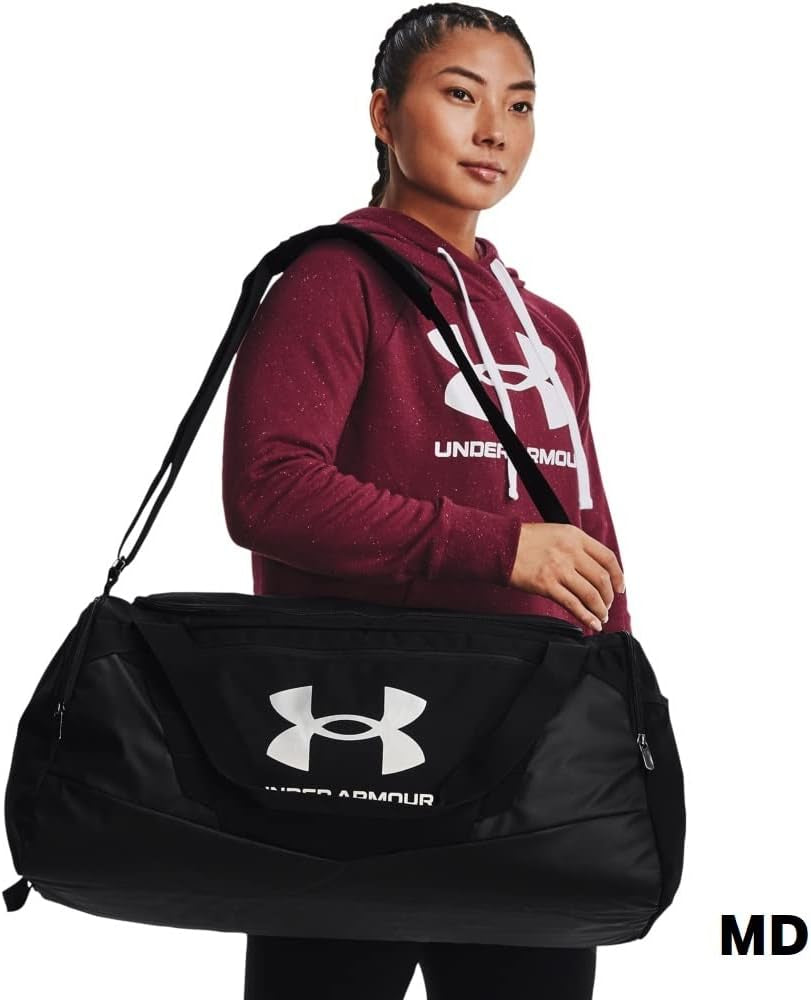 Under Armour Herren Undeniable Mittelgroße Reisetasche, 58 L, Pitch Gray Medium Heather/Black